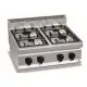 Cocina a Gas Sobremesa 4 Fuegos High Power G7F4B. Romagsa