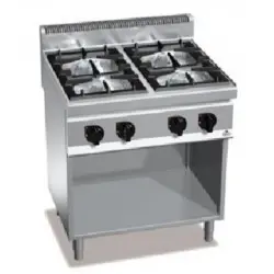 Cocina a Gas 4 Fuegos con Mueble High Power G7F4M. Romagsa