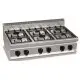 Cocina a Gas Sobremesa 6 Fuegos Max Power G7F6BP. Romagsa