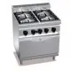Cocina a Gas 4 Fuegos con Horno GN 2/1 Max Power G7F4P+FG. Romagsa