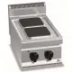 Cocina Eléctrica 2 Fuegos Cuadrados Sobremesa E7PQ2B. Romagsa