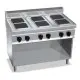 Cocina Eléctrica 6 Fuegos Cuadrados con Mueble E7PQ6M. Romagsa