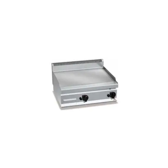 Fry Top a Gas Sobremesa COMPOUND Placa Lisa G7FL8B-2/CPD. Romagsa