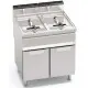 Freidora a Gas Indirecta con Mueble,2 Cubas 18+18 Litros GL18+18MI. Romagsa