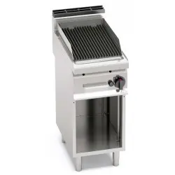 Parrilla-Barbacoa a Gas con Mueble de Piedra Volcánica PLG40M/G. Romagsa