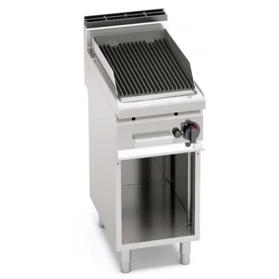 Parrilla-Barbacoa a Gas con Mueble de Piedra Volcánica PLG40M/G. Romagsa