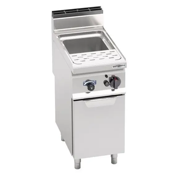 Cuece Pasta Eléctrico con Mueble de 1 Cuba de 30 Litros CPE40. Romagsa