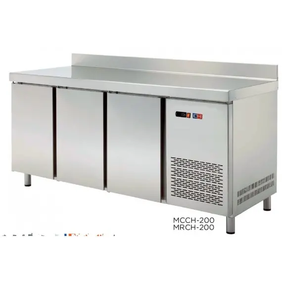 Mesa Refrigerada Fondo 600 de 3 Puertas MRCH-200