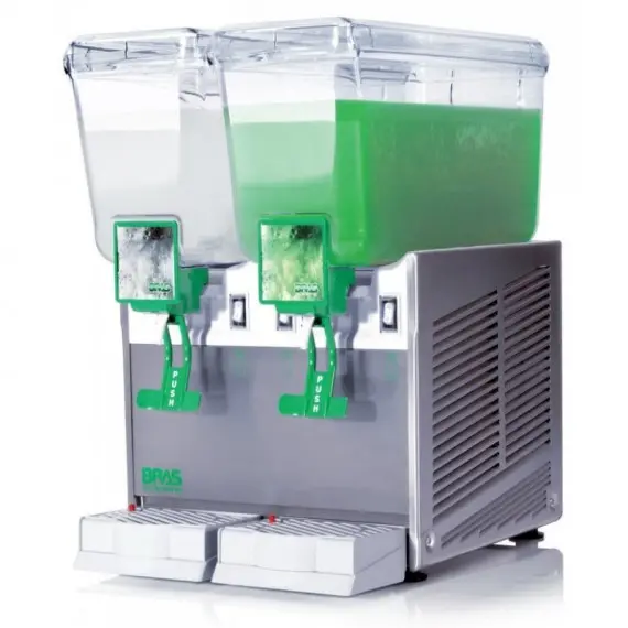 Dispensador de Bebidas Frias 2 Cubas de 12 Litros