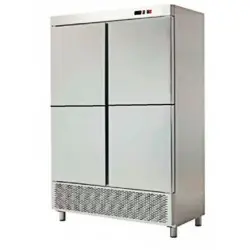 Armario Refrigeración Doble de 1200 Litros y de 4 Medias Puertas ARCH-1204