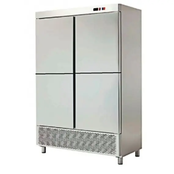Armario Refrigeración Doble de 1200 Litros y de 4 Medias Puertas ARCH-1204