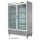 Armario Refrigeración Doble de 1200 Litros y 2 Puertas de Cristal ARCH-1202V
