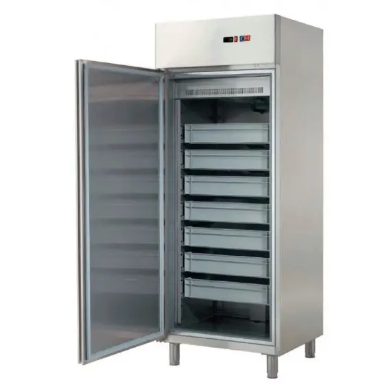 Armario Refrigerado Conservación de Pescado con 7 Contenedores ARCH-701-P