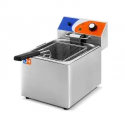 Freidora Eléctrica de Sobremesa 8 Litros 1 Cesta