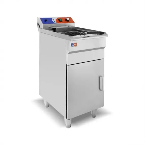 Freidora Eléctrica con Mueble 1 Cesta 12 Litros