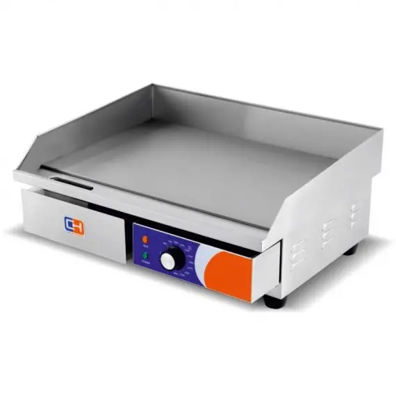 Plancha Profesional Eléctrica Placa de 550x350 mm 1 Mando