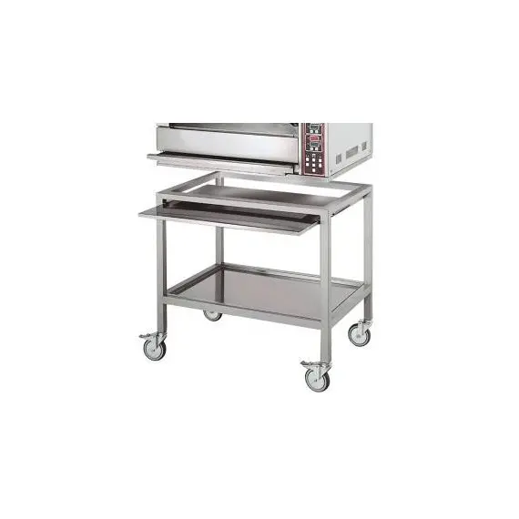 Mesa Soporte para asadores de pollos balancera de 7 espadas