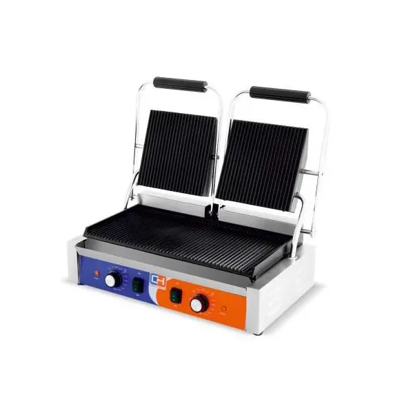 Grill Eléctrico profesional 2 Placas pg-813