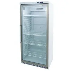 Armario Refrigerado GN 2/1 Blanco de 1 Puerta de Cristal ARCH-600V