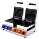 Máquina de Gofres Doble Profesional Eléctrica WF-2210-2
