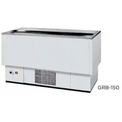 Enfriador de Botellas de 3 Puertas Correderas Góndola GRB-150