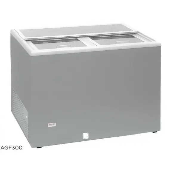 Enfriador de Botellas Gran Capacidad de 2 Puertas Correderas AGF300