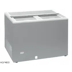 Enfriador de Botellas Gran Capacidad de 2 Puertas Correderas AGF400