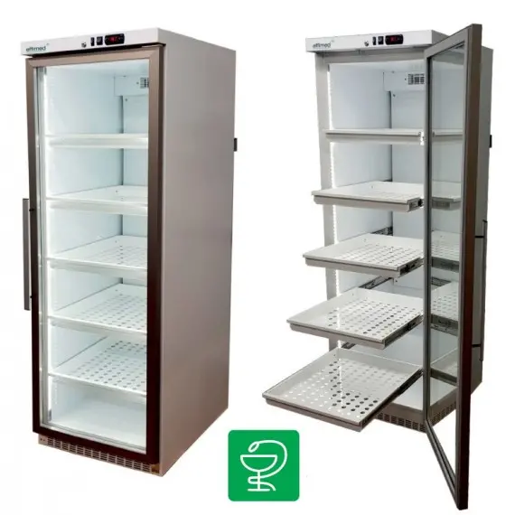 Armario Expositor Refrigerado de 460 Litros Especial Farmacias. VR400