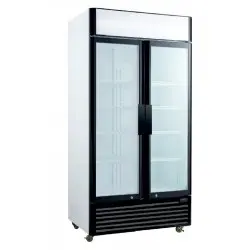 Armario Expositor Refrigerado 800 Litros con 2 Puertas Batientes. CSD800