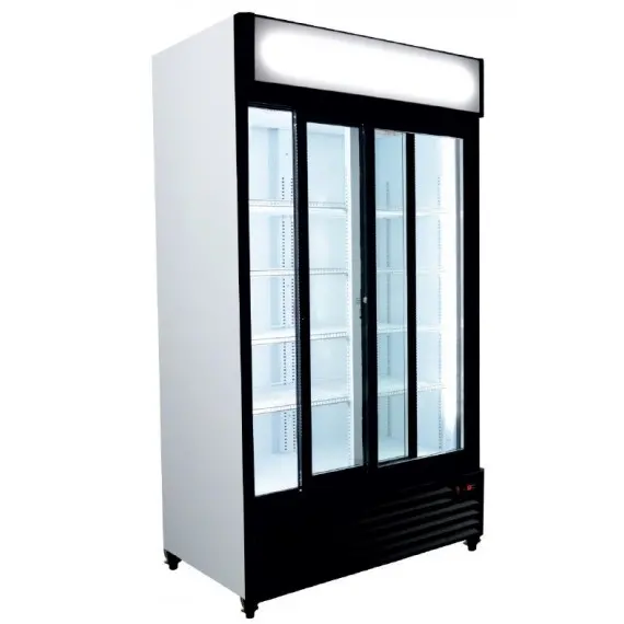 Armario Expositor Refrigerado 1000 Litros con 2 Puertas Deslizantes. CSD1000S
