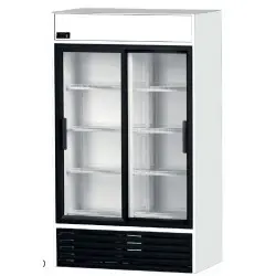 Armario Expositor Refrigerado 1000 Litros con 2 Puertas Deslizantes. RVCS1000