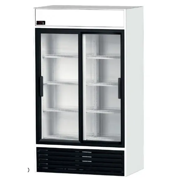Armario Expositor Refrigerado 1000 Litros con 2 Puertas Deslizantes. RVCS1000