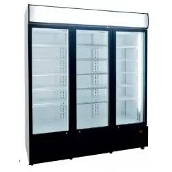 Armario Expositor Refrigerado 1600 Litros con 3 Puertas Batientes. CST1600