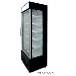 Armario Expositor Refrigerado de 400 Litros con Laterales de Cristal y 1 Puerta. VISION400N