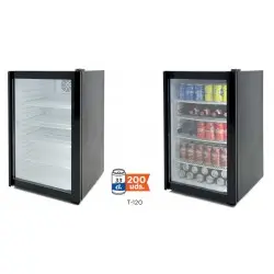 Expositor Refrigerado Sobremesa de 120 Litros. T-120