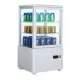 Vitrina Expositora Refrigerada Sobremesa con 4 Caras de Cristal. XC58L-B