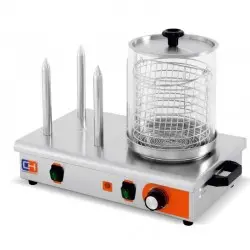 Máquina de Perritos Calientes profesional 4 Barras