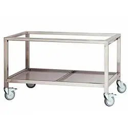 Soporte para asador de grandes Piezas