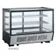 Vitrina Expositora Refrigerada Sobremesa con 4 Caras de Cristal. XCW160Z