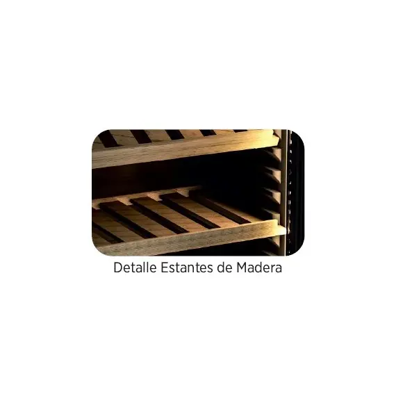 Armario Expositor de Vino con Unica Zona de Temperatura. WR300