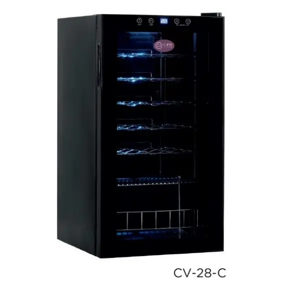 Cava de Vino de Una Temperatura. CV-28-C