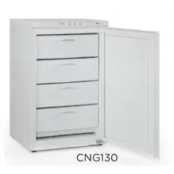 Congelador Vertical de 112 Litros con 4 Cajones. CNG130