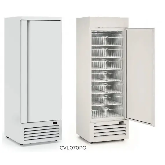 Congelador Vertical de 450 Litros con 14 Cestas. CVL070PO