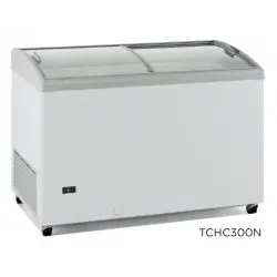 Congelador Horizontal con Puertas Correderas de Cristal Curvo. TCHC300N