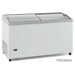 Congelador Horizontal con Puertas Correderas de Cristal Curvo. TCHC500N