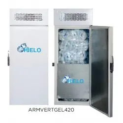 Congelador Vertical Conservador de Cubitos de Hielo. ARMVERTGEL420