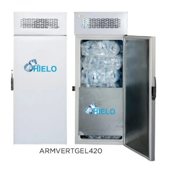 Congelador Vertical Conservador de Cubitos de Hielo. ARMVERTGEL420