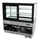 Vitrina Mostrador Refrigerada Cristal Recto con Frío Ventilado. XC270Z