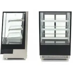 Vitrina Refrigerada Expositora Cristal Recto con Frío Ventilado. XC400L