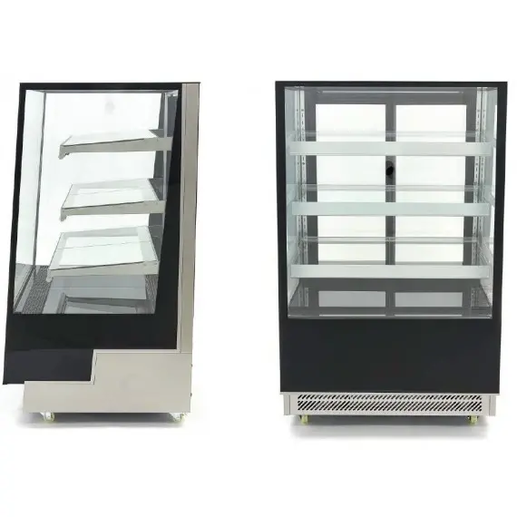 Vitrina Refrigerada Expositora Cristal Recto con Frío Ventilado. XC500L
